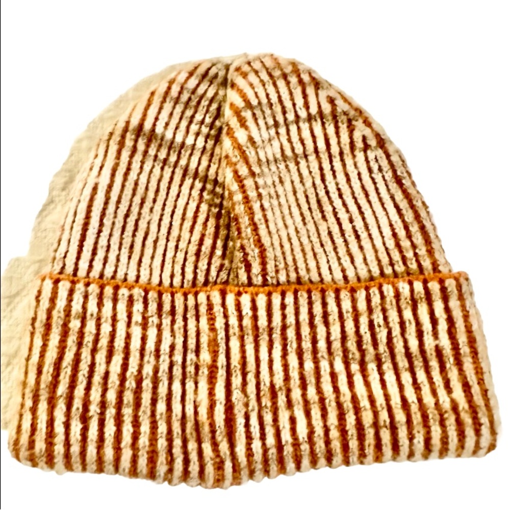 SONOMA Beanie Goods For Life Unisex Wide Rib Knit Tan/brown One Size O/S